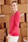 COLE SWEATER - hot pink